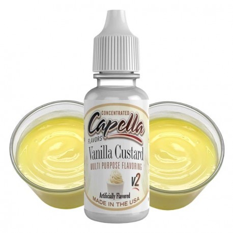 Arôme Vanilla Custard V2 - Capella Flavors