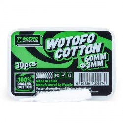 Coton Agleted Organic Cotton - Wotofo