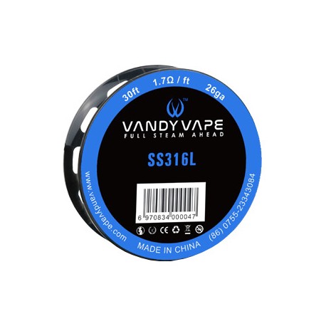 Fil résistif SS316L - Vandy Vape