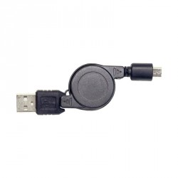 Câble chargement Micro USB rétractable