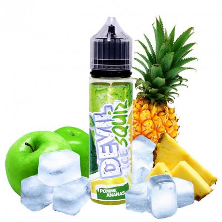 E-liquide Pomme Ananas ZHC - Devil Ice Squiz