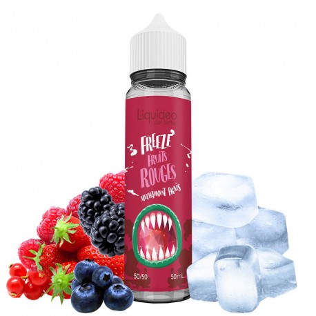 E-liquide Freeze Fruits Rouges 50ml - Liquideo Freeze