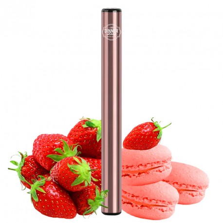E-cigarette jetable Strawberry Macaroon Vape Pen (400 puffs) - Dinner Lady