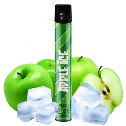 E-cigarette jetable Wpuff Pom Glacée (600 puffs) - Liquideo