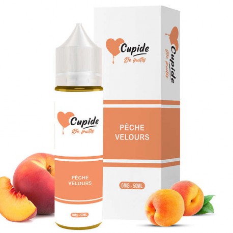 E-liquide Pêche Velours 50ml - Cupide