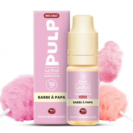 E-liquide Barbe à Papa NS 10ml - Le Pod Pulp