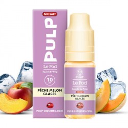 E-liquide Pêche Melon Glacés 10ml - Le Pod Liquide by Pulp