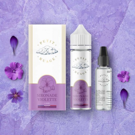 E-liquide Sironade Violette ZHC - Petit Nuage