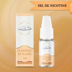 E-liquide Le Dessert de Mamie 10ml Sel de Nicotine - Petit Nuage