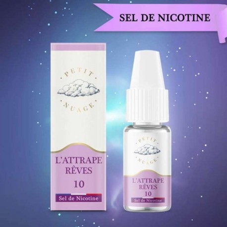 E-liquide L’Attrape Rêve Sel de Nicotine - Petit Nuage