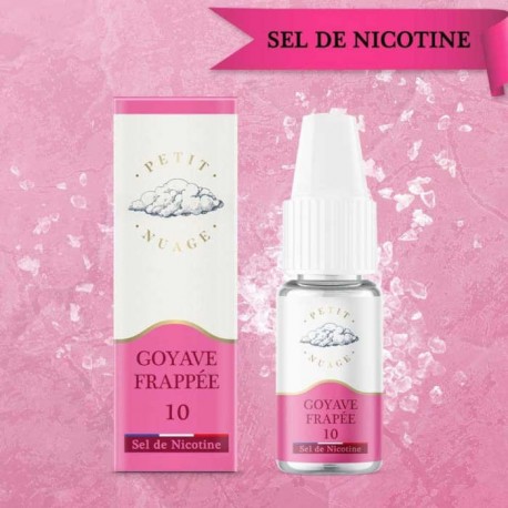 E-liquide Goyave Frappée 10ml Sel de Nicotine - Petit Nuage