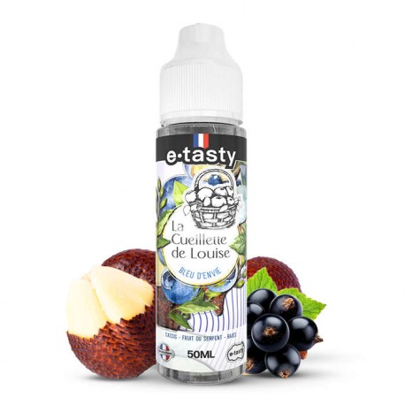 E-liquide La Cueillette de Louise Bleu d’Envie 50ml - E.Tasty